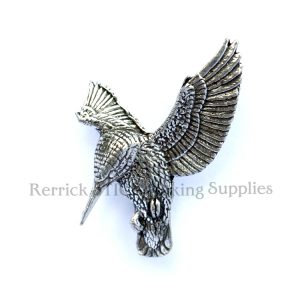 Pin Badge Pewter Kingfisher
